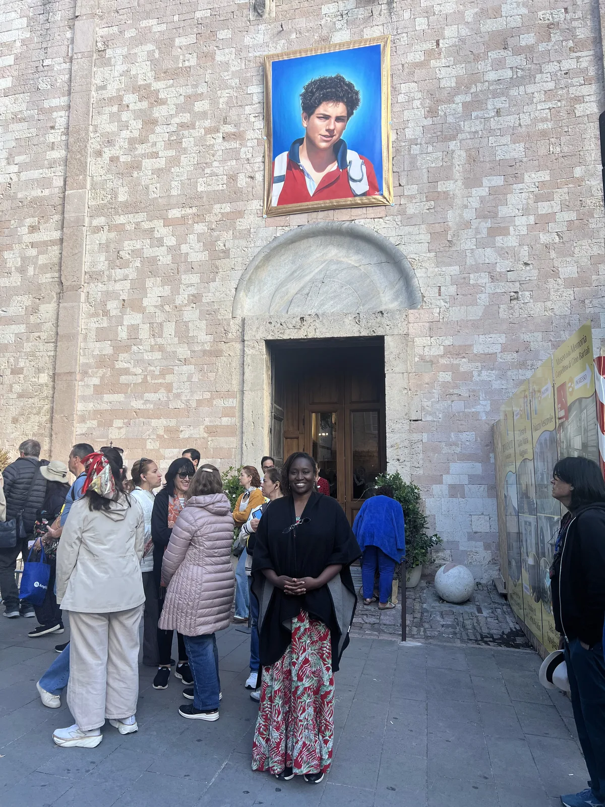 Liza on pilgrimage to Assisi