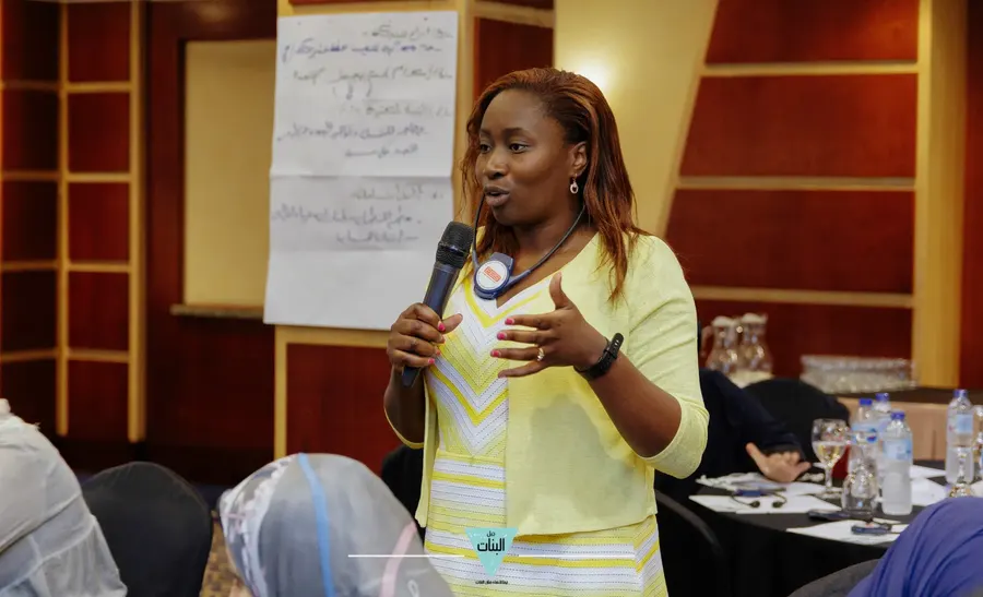 Women participants in a green skills programme designed by Liza Akinyi