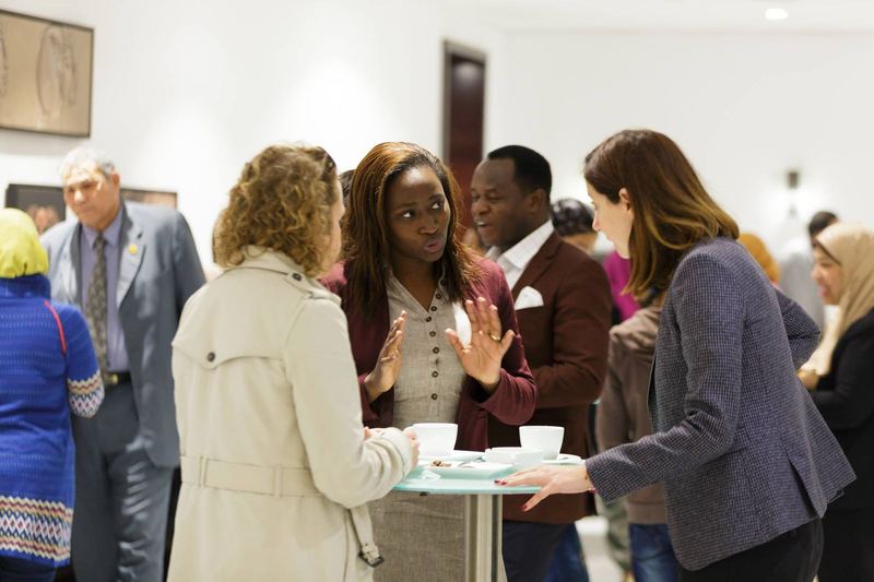 Liza Akinyi teaching an entrepreneurship cohort at Strathmore Business School