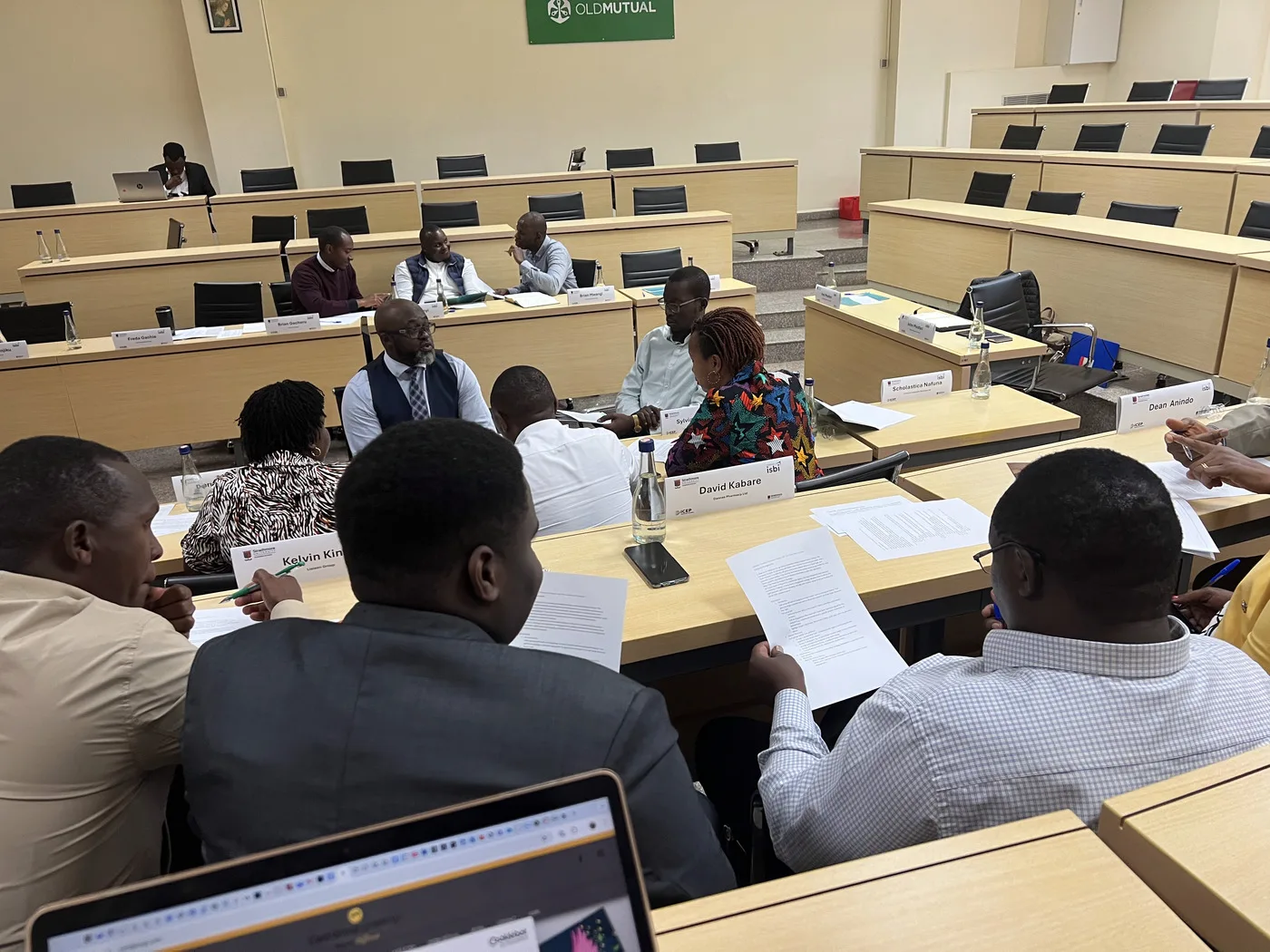 Strathmore ISBI cohort in a round-table session